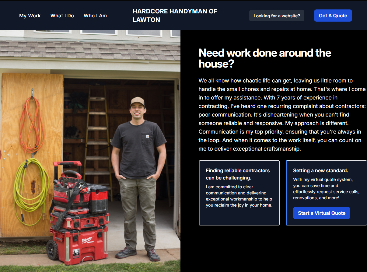 Hardcore Handyman preview